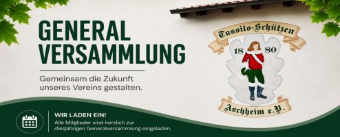 Tassilo-Schützen Generalversammlung 2026